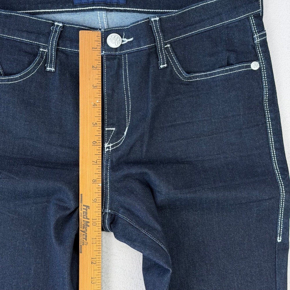 Rock & Republic Kasandra Bootcut Jeans Womens 12L Dark Wash Mid Rise Western Y2K - Picture 9 of 12